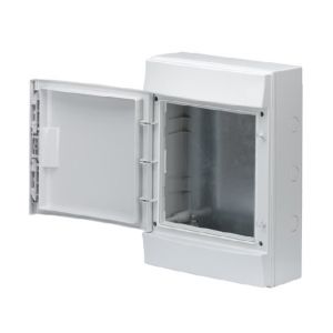 ABB Mistral 65H 2x18 Electrical Panel, Isolated, MCB, White