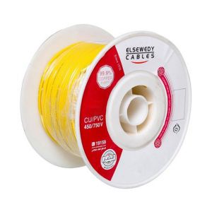 Elsewedy Power Copper Electrical Stranded Cable, 300 mm², Yellow